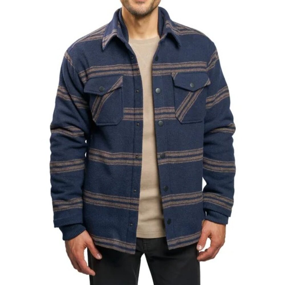Jachs Men's Shirt Wool Jacket XL